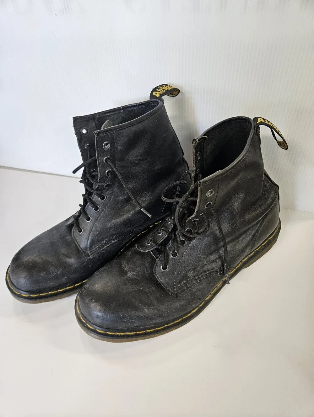 Dr. Martens boots Doc Martens 1460 Black Mens US size 12